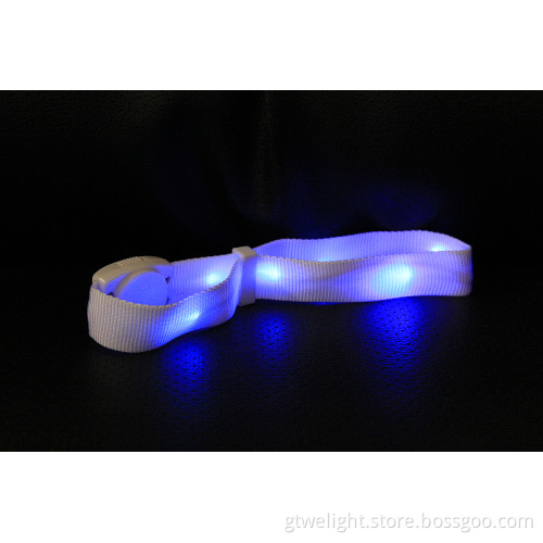 PC Control LED Bracelet, Flashing LED Silicone Bracelet, Remote Control LED Bracelet